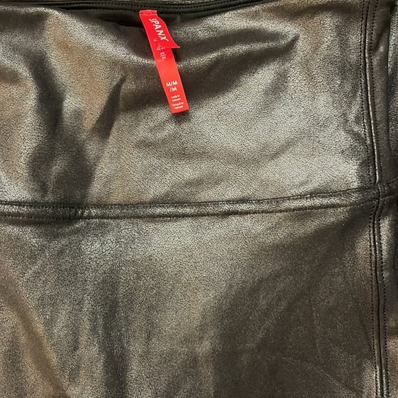 Faux leather spanx leggings! - Picture 3 of 3